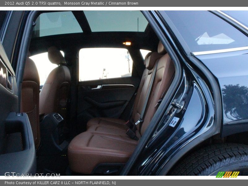 Monsoon Gray Metallic / Cinnamon Brown 2012 Audi Q5 2.0 TFSI quattro