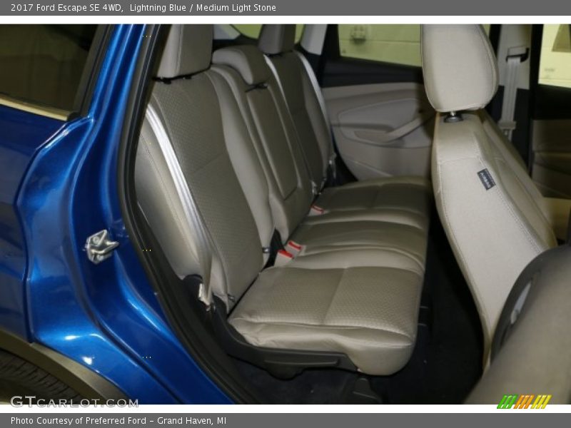 Lightning Blue / Medium Light Stone 2017 Ford Escape SE 4WD
