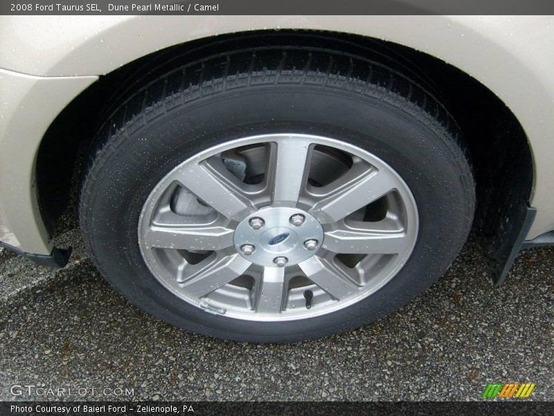 Dune Pearl Metallic / Camel 2008 Ford Taurus SEL