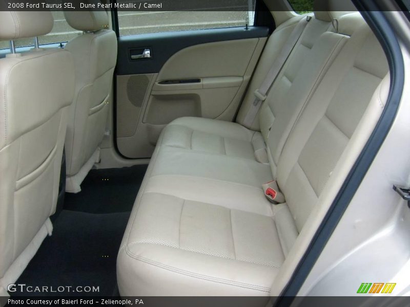 Dune Pearl Metallic / Camel 2008 Ford Taurus SEL