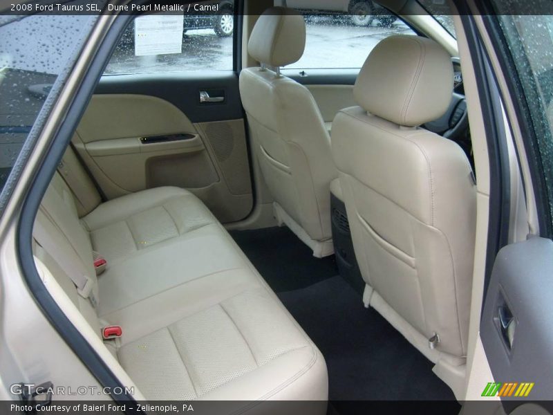 Dune Pearl Metallic / Camel 2008 Ford Taurus SEL