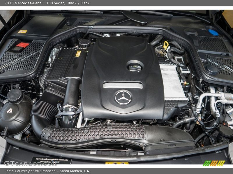 Black / Black 2016 Mercedes-Benz C 300 Sedan