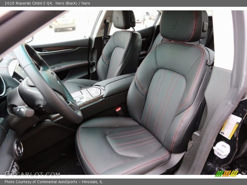 Nero (Black) / Nero 2016 Maserati Ghibli S Q4