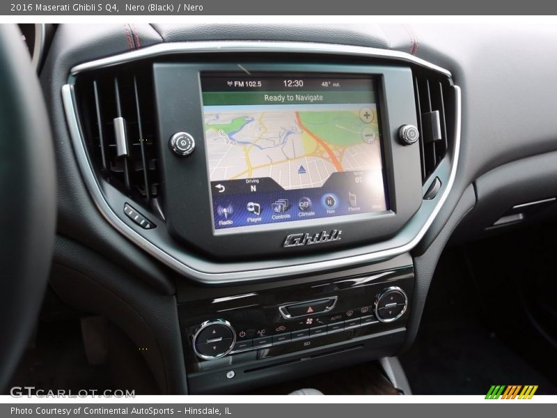 Nero (Black) / Nero 2016 Maserati Ghibli S Q4