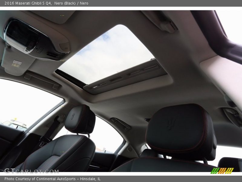 Nero (Black) / Nero 2016 Maserati Ghibli S Q4