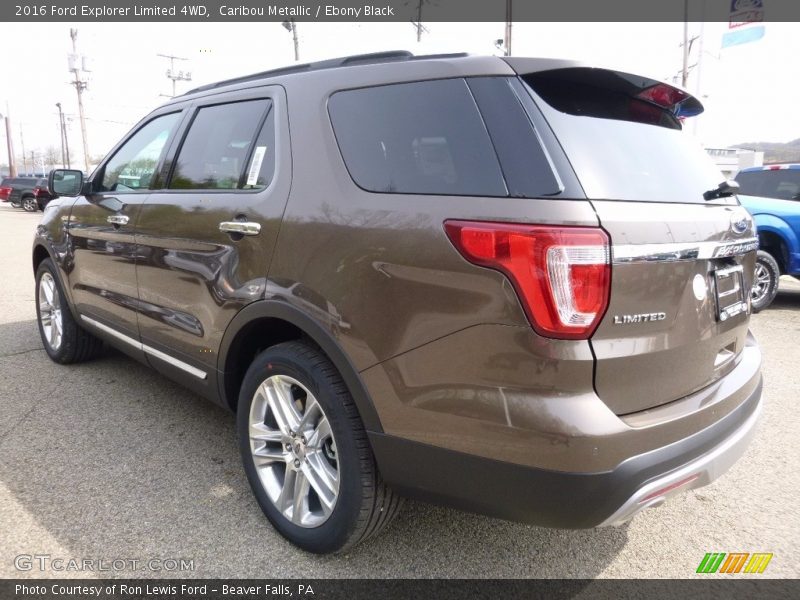 Caribou Metallic / Ebony Black 2016 Ford Explorer Limited 4WD