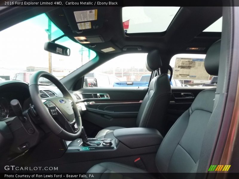 Caribou Metallic / Ebony Black 2016 Ford Explorer Limited 4WD