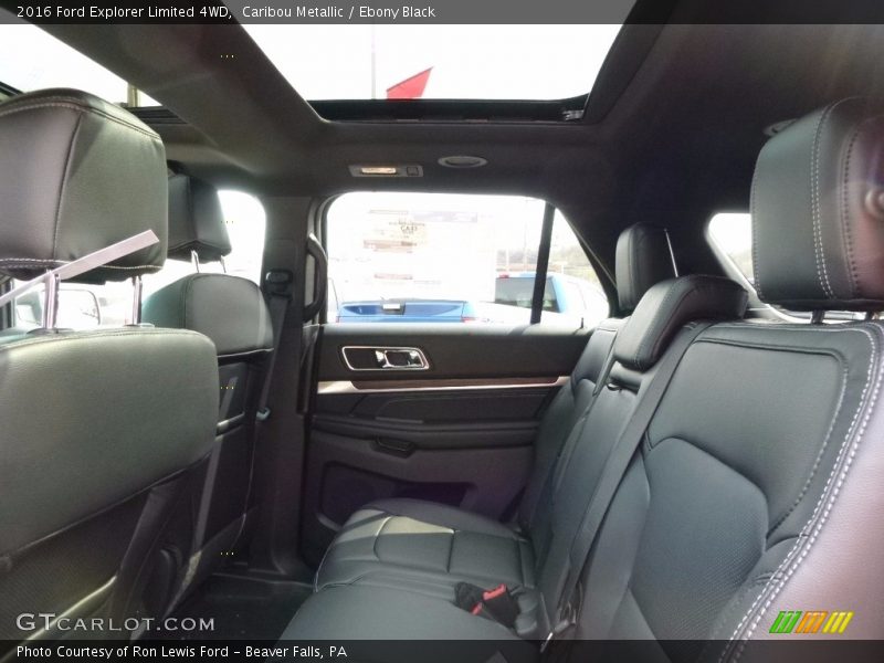 Caribou Metallic / Ebony Black 2016 Ford Explorer Limited 4WD