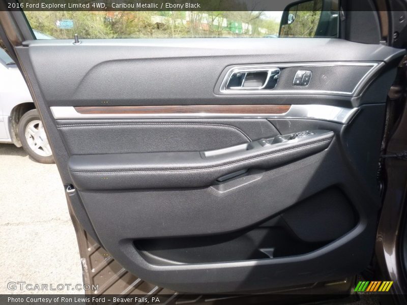Caribou Metallic / Ebony Black 2016 Ford Explorer Limited 4WD