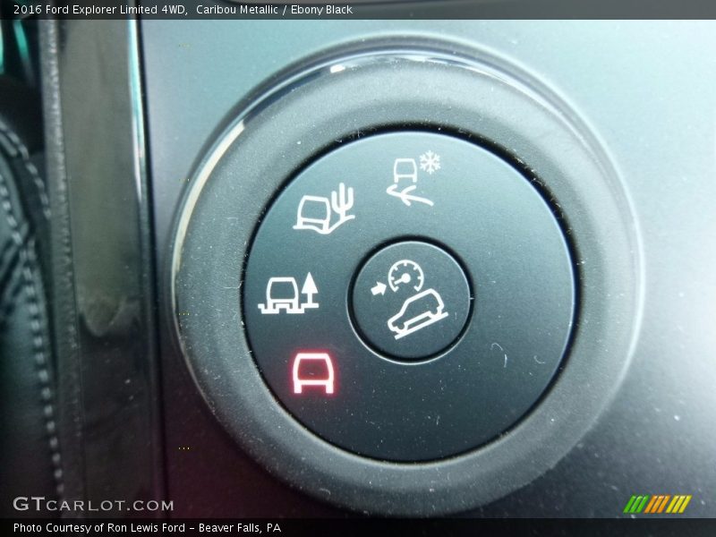 Caribou Metallic / Ebony Black 2016 Ford Explorer Limited 4WD
