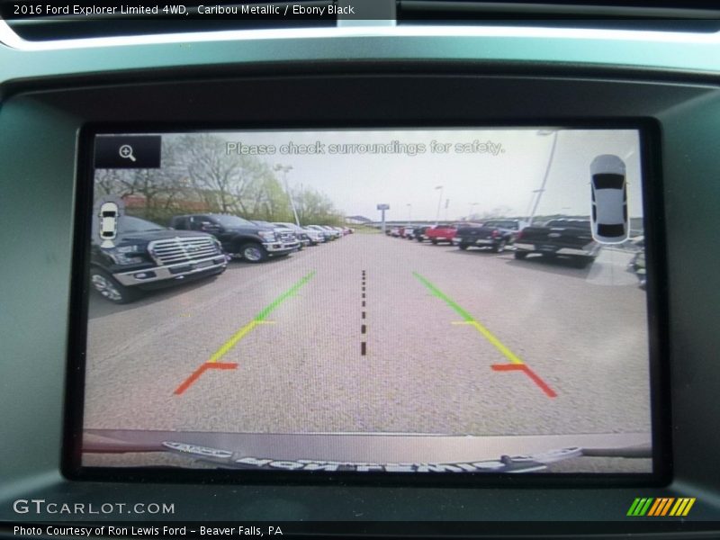 Caribou Metallic / Ebony Black 2016 Ford Explorer Limited 4WD