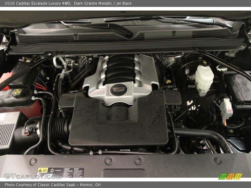  2016 Escalade Luxury 4WD Engine - 6.2 Liter DI OHV 16-Valve VVT V8