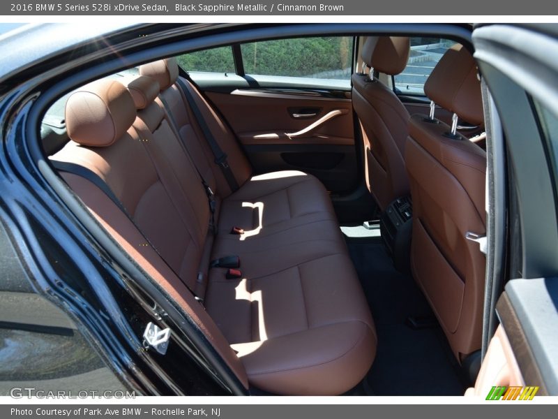 Black Sapphire Metallic / Cinnamon Brown 2016 BMW 5 Series 528i xDrive Sedan