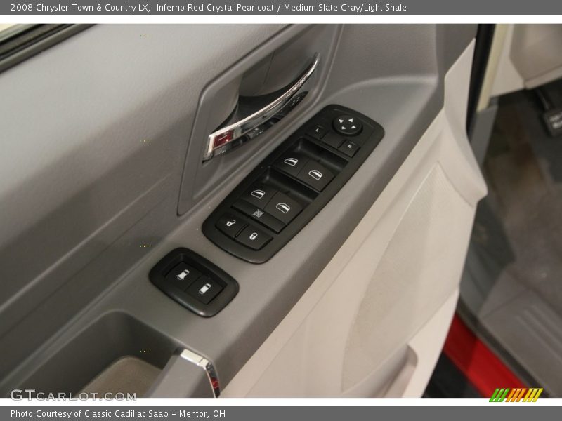Inferno Red Crystal Pearlcoat / Medium Slate Gray/Light Shale 2008 Chrysler Town & Country LX