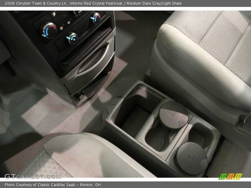 Inferno Red Crystal Pearlcoat / Medium Slate Gray/Light Shale 2008 Chrysler Town & Country LX