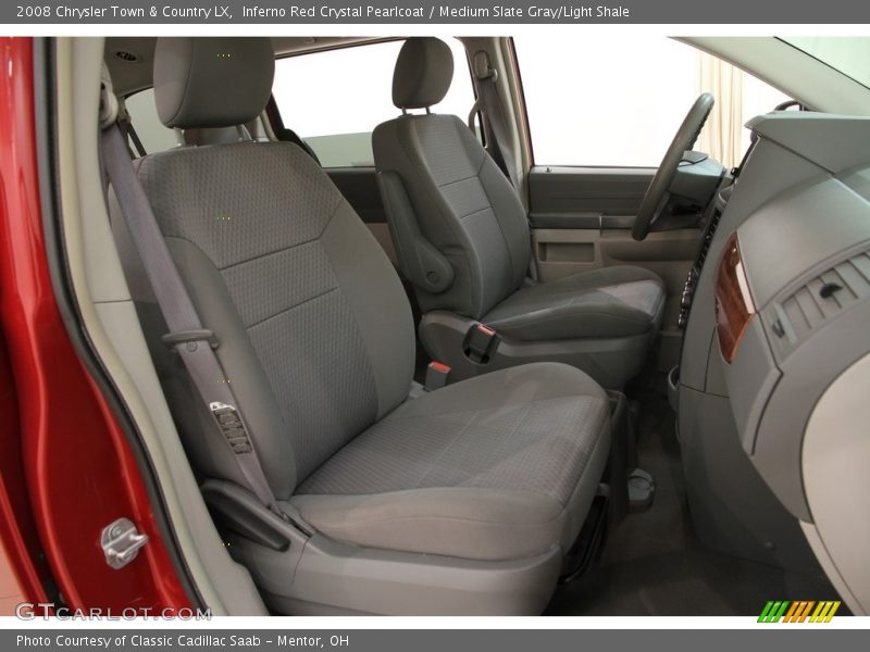 Inferno Red Crystal Pearlcoat / Medium Slate Gray/Light Shale 2008 Chrysler Town & Country LX