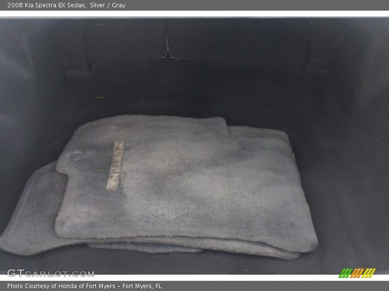 Silver / Gray 2008 Kia Spectra EX Sedan