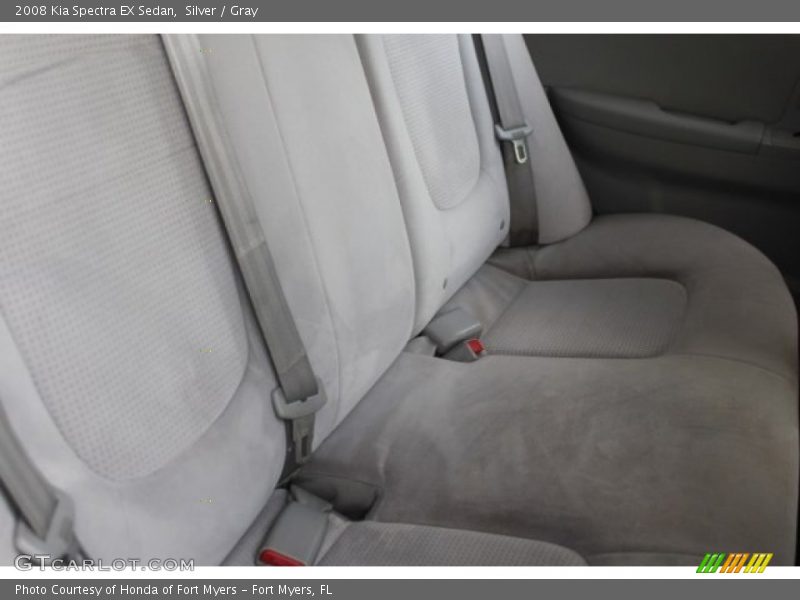 Silver / Gray 2008 Kia Spectra EX Sedan