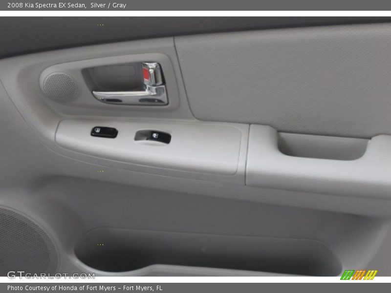 Silver / Gray 2008 Kia Spectra EX Sedan