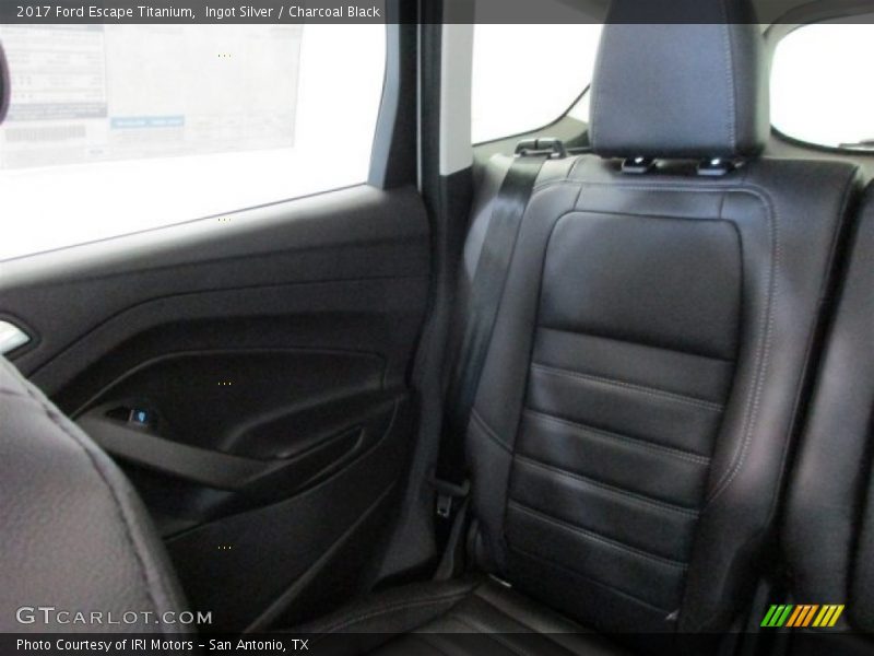 Ingot Silver / Charcoal Black 2017 Ford Escape Titanium