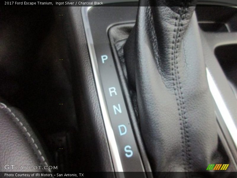 Ingot Silver / Charcoal Black 2017 Ford Escape Titanium