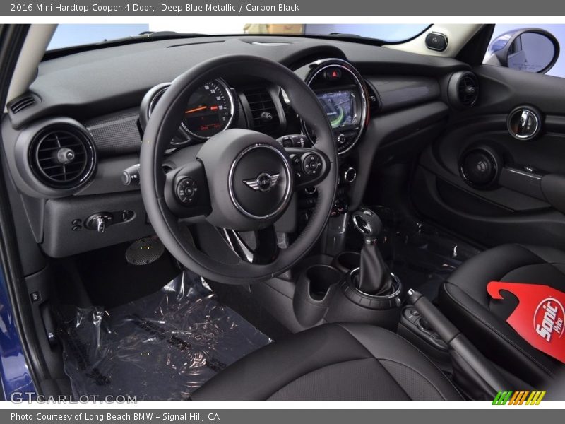Deep Blue Metallic / Carbon Black 2016 Mini Hardtop Cooper 4 Door