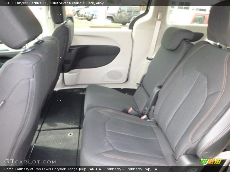 Rear Seat of 2017 Pacifica LX
