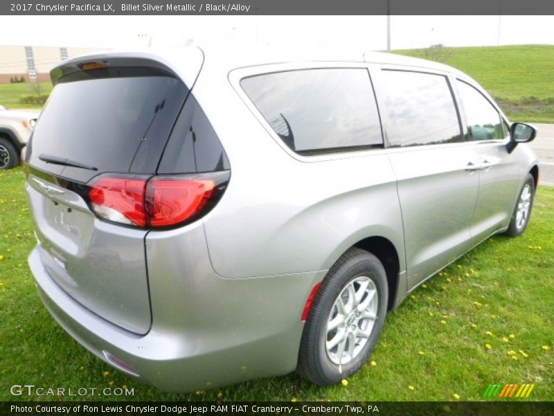 Billet Silver Metallic / Black/Alloy 2017 Chrysler Pacifica LX