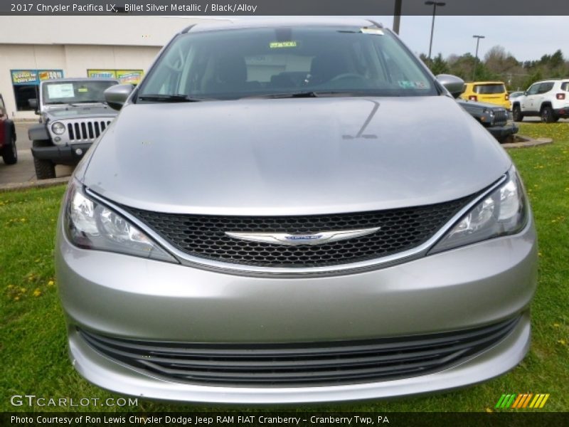 Billet Silver Metallic / Black/Alloy 2017 Chrysler Pacifica LX