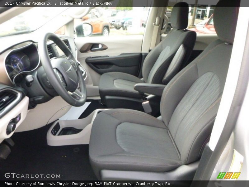 Front Seat of 2017 Pacifica LX