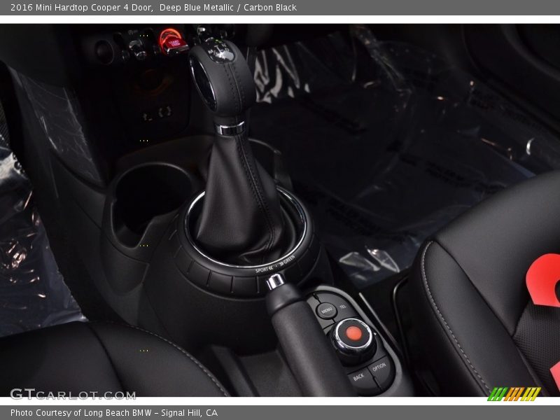 Deep Blue Metallic / Carbon Black 2016 Mini Hardtop Cooper 4 Door