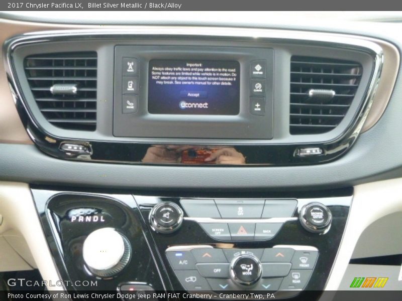 Controls of 2017 Pacifica LX