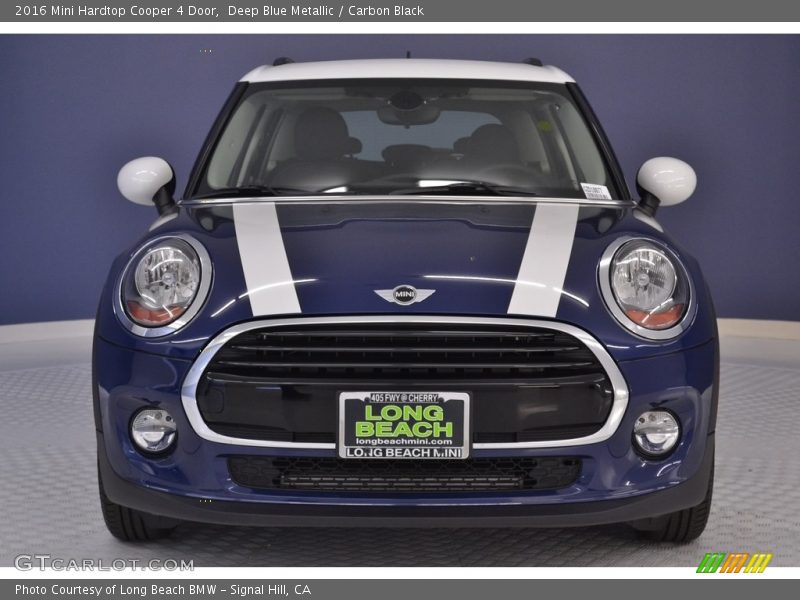 Deep Blue Metallic / Carbon Black 2016 Mini Hardtop Cooper 4 Door