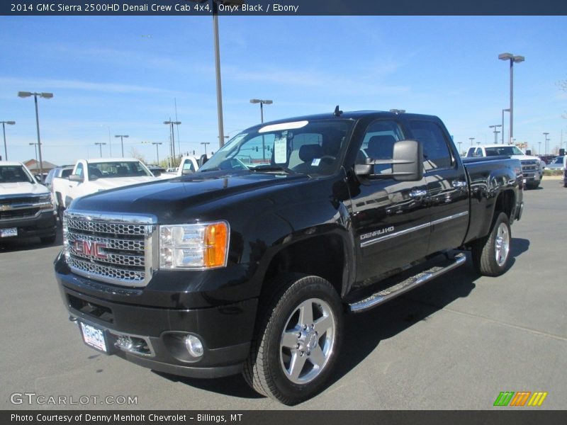 Onyx Black / Ebony 2014 GMC Sierra 2500HD Denali Crew Cab 4x4