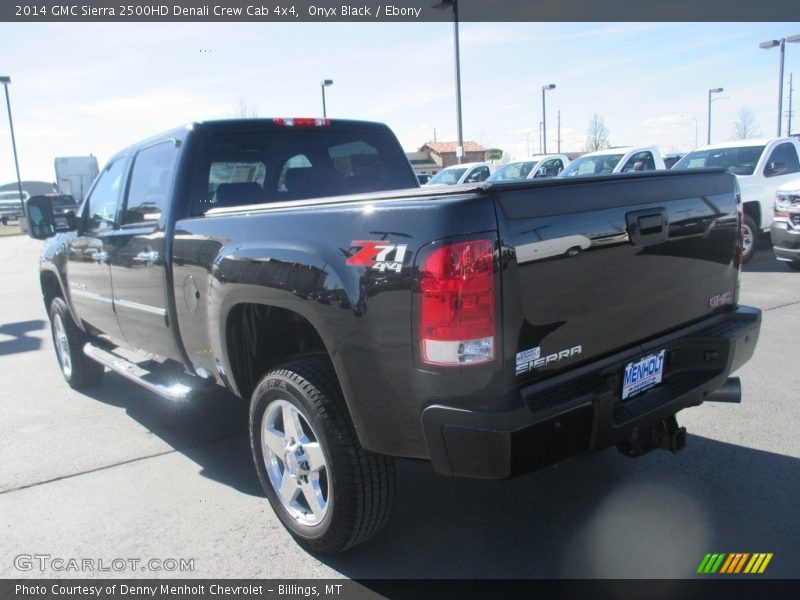 Onyx Black / Ebony 2014 GMC Sierra 2500HD Denali Crew Cab 4x4