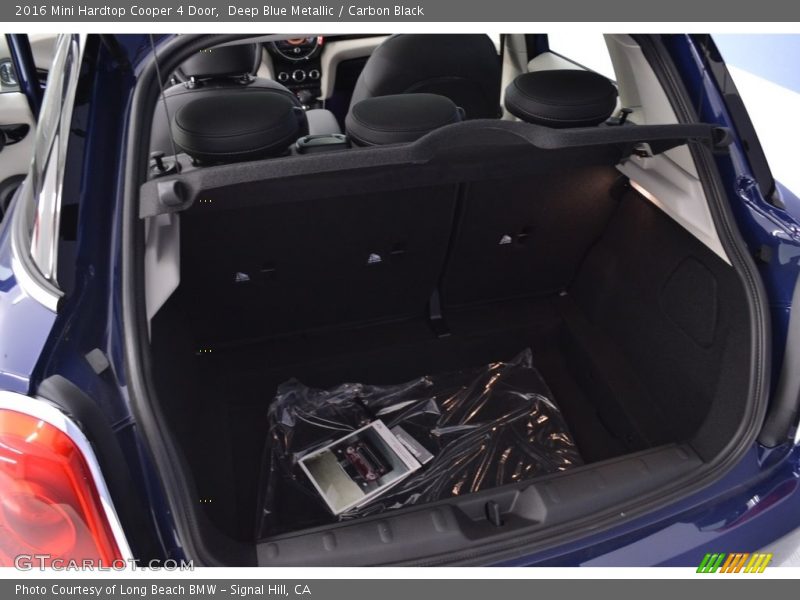 Deep Blue Metallic / Carbon Black 2016 Mini Hardtop Cooper 4 Door