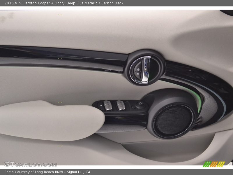 Deep Blue Metallic / Carbon Black 2016 Mini Hardtop Cooper 4 Door