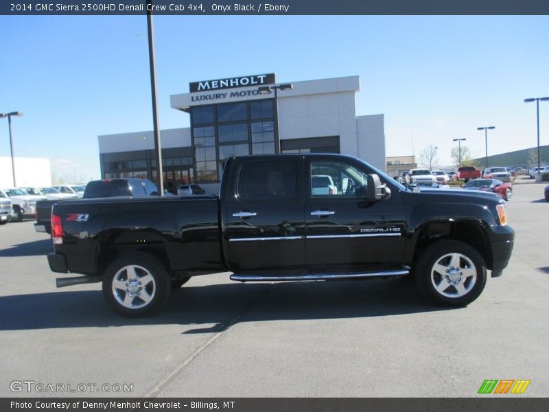 Onyx Black / Ebony 2014 GMC Sierra 2500HD Denali Crew Cab 4x4