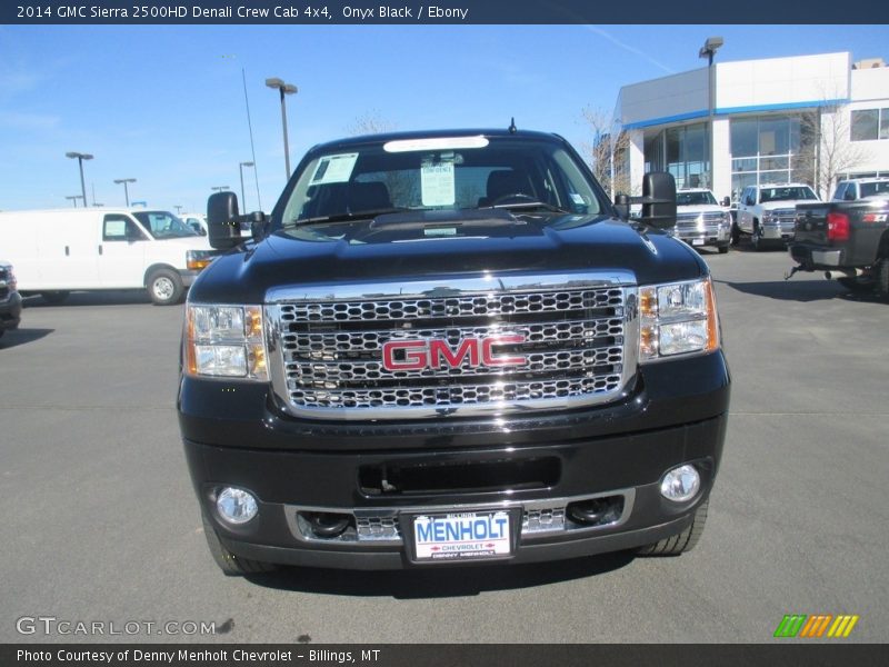 Onyx Black / Ebony 2014 GMC Sierra 2500HD Denali Crew Cab 4x4