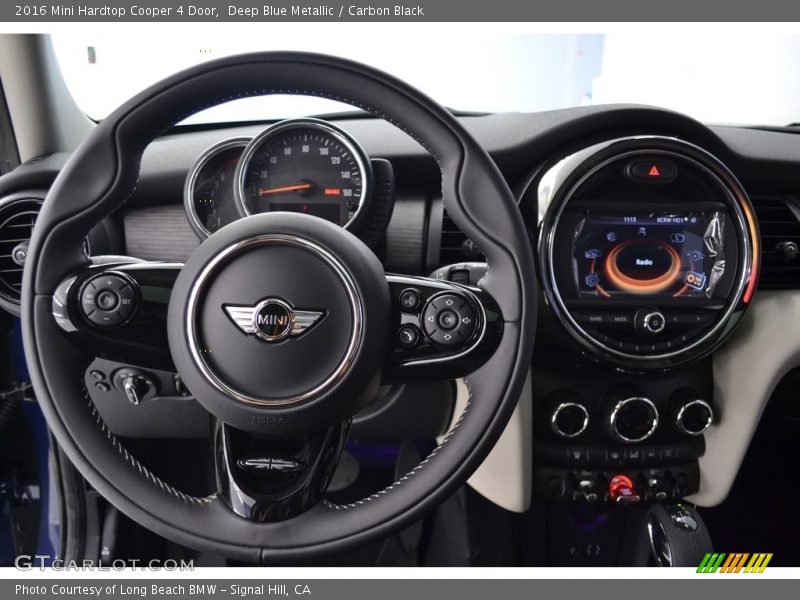 Deep Blue Metallic / Carbon Black 2016 Mini Hardtop Cooper 4 Door