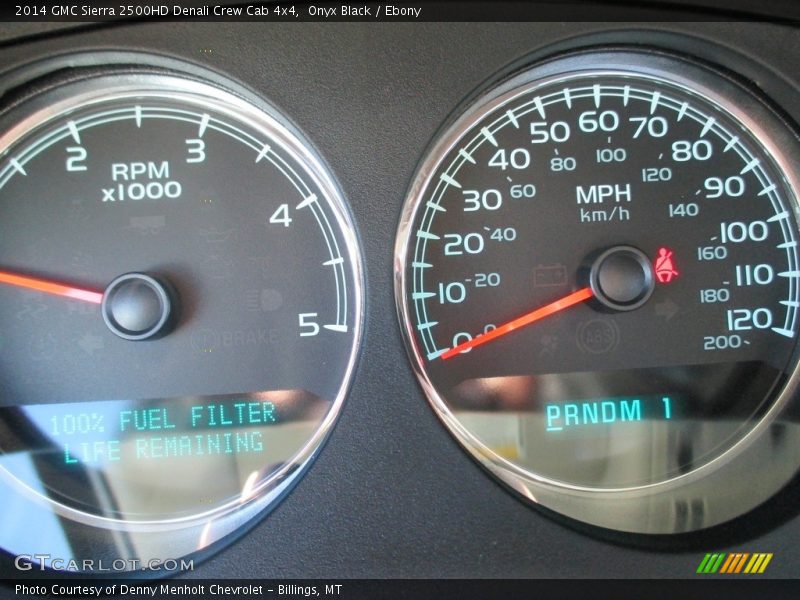 Onyx Black / Ebony 2014 GMC Sierra 2500HD Denali Crew Cab 4x4