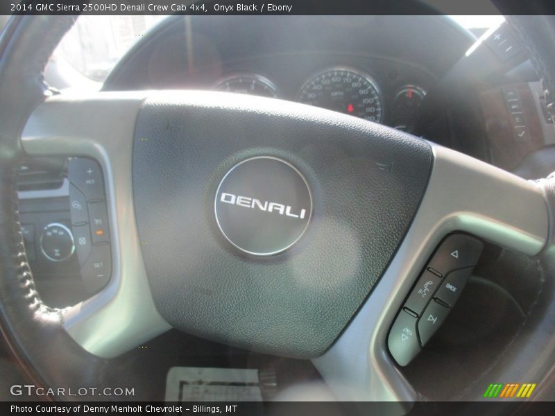 Onyx Black / Ebony 2014 GMC Sierra 2500HD Denali Crew Cab 4x4