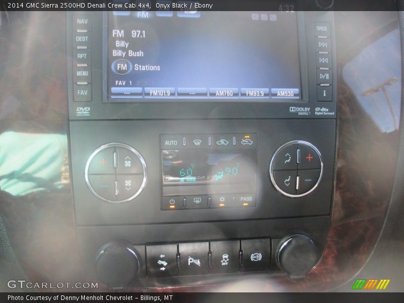 Onyx Black / Ebony 2014 GMC Sierra 2500HD Denali Crew Cab 4x4