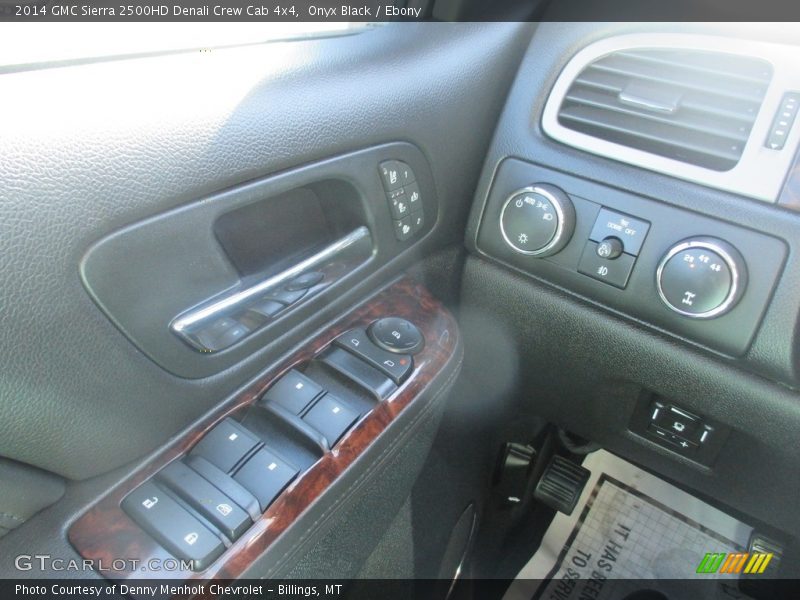 Onyx Black / Ebony 2014 GMC Sierra 2500HD Denali Crew Cab 4x4