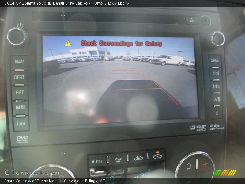 Onyx Black / Ebony 2014 GMC Sierra 2500HD Denali Crew Cab 4x4