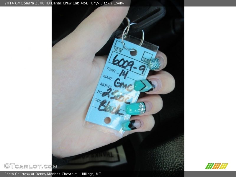 Onyx Black / Ebony 2014 GMC Sierra 2500HD Denali Crew Cab 4x4