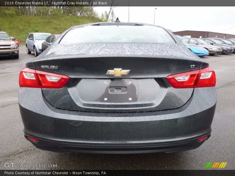 Nightfall Gray Metallic / Jet Black 2016 Chevrolet Malibu LT