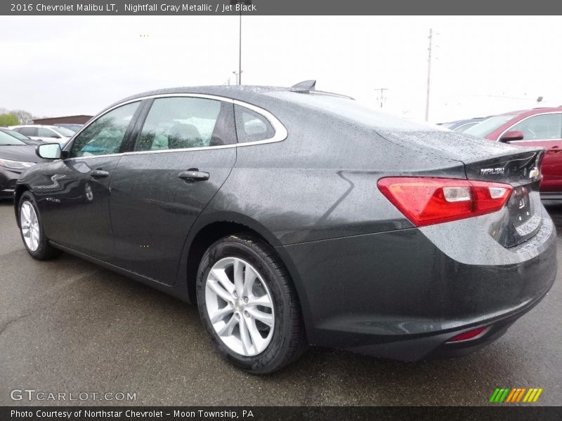 Nightfall Gray Metallic / Jet Black 2016 Chevrolet Malibu LT