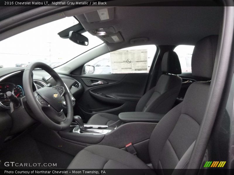 Nightfall Gray Metallic / Jet Black 2016 Chevrolet Malibu LT
