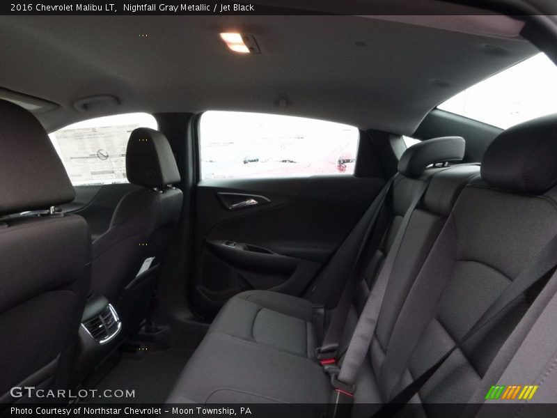 Nightfall Gray Metallic / Jet Black 2016 Chevrolet Malibu LT